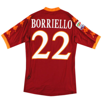 2010-11 Roma Kombat PI Home Limited Jersey Borriello #22