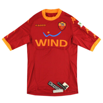 Alternative view of 2010-11 Roma Player Issue Home Limited Jersey De Rossi #16