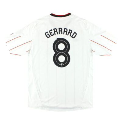 2010-12 Liverpool Away Limited Jersey Gerrard #8