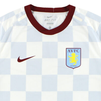 Alternative view of 2011-12 Aston Villa Player Issue Away Limited Jersey