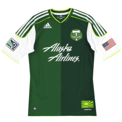 Alternative view of 2011-12 Portlane Timbers Player Ossue Home Limited Jersey Boye #9