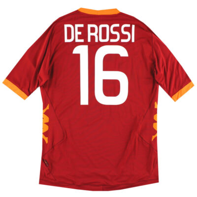 2011-12 Roma Home Limited Jersey De Rossi #16