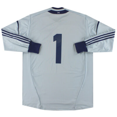 Alternative view of 2011-13 Scotland Player Issue Goalkeeper Limited Jersey