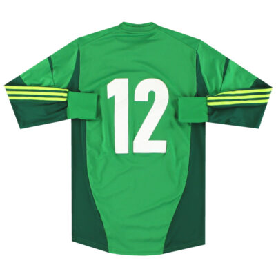 Alternative view of 2011-13 Scotland Player Issue Goalkeeper Limited Jersey #12