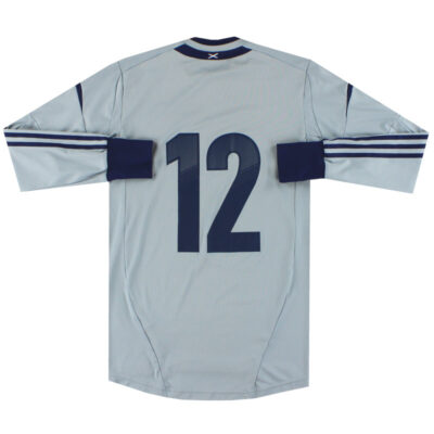 Alternative view of 2011-13 Scotland Player Issue Goalkeeper Limited Jersey #12