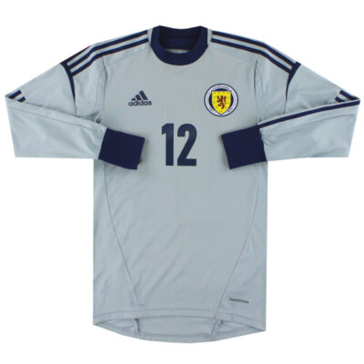 2011-13 Scotland Player Issue Goalkeeper Limited Jersey #12