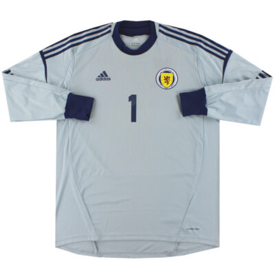 2011-13 Scotland Player Issue Goalkeeper Limited Jersey