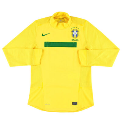 2011 Brazil Player Issue Home Limited Jersey