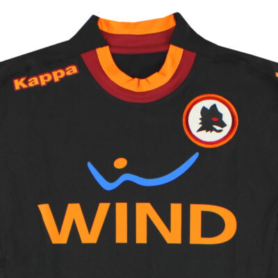 Alternative view of 2012-13 Roma Player Issue Third Limited Jersey