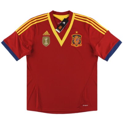 2012-13 Spain Home Limited Jersey