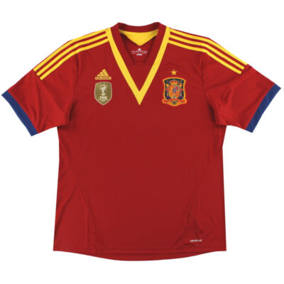 2012-13 Spain Home Limited Jersey