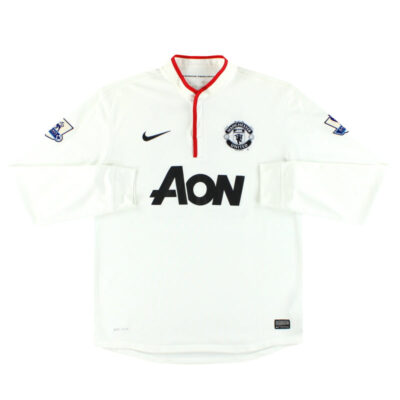 Alternative view of 2012-14 Manchester United Away Limited Jersey Scholes #22