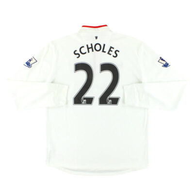 2012-14 Manchester United Away Limited Jersey Scholes #22