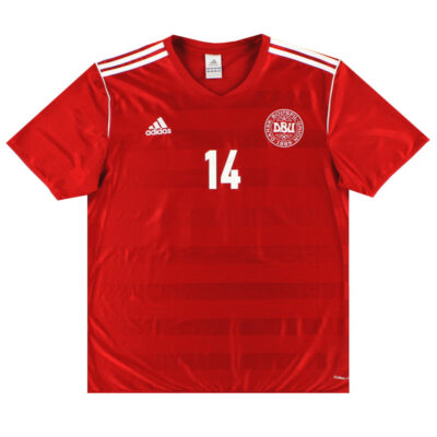 Alternative view of 2012 Denmark Fan Home Limited Jersey Christensen #14
