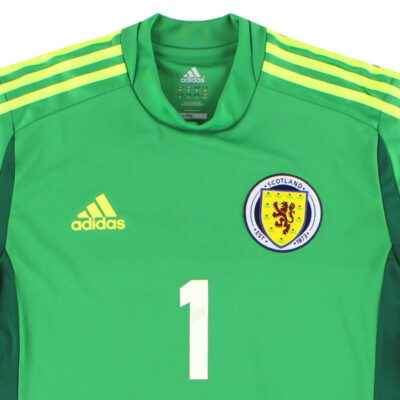2012 Scotland Formotion Player Issue Goalkeeper Limited Jersey #1 - Image 3
