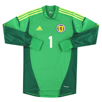 2012 Scotland Formotion Player Issue Goalkeeper Limited Jersey #1