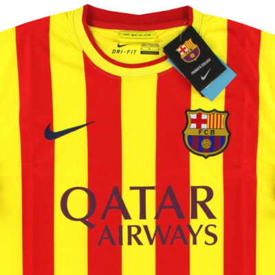 2013-14 Barcelona Away Limited Jersey Pique #3 - Image 3