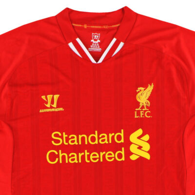 Alternative view of 2013-14 Liverpool Warrior Home Limited Jersey