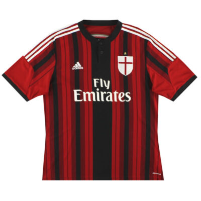 2014-15 AC Milan Home Limited Jersey
