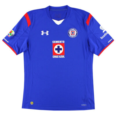 Alternative view of 2014-15 Cruz Azul Home Limited Jersey Santa Cruz #9
