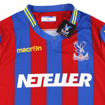 Alternative view of 2014-15 Crystal Palace Macron Home Limited Jersey