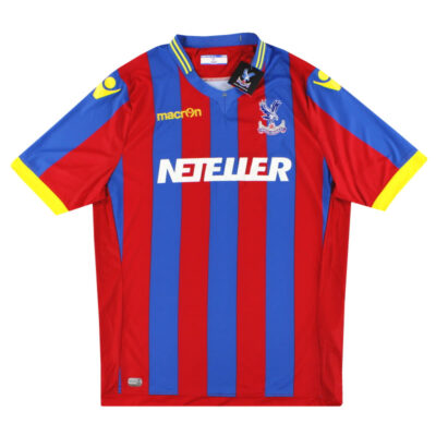 2014-15 Crystal Palace Macron Home Limited Jersey