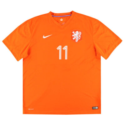 Alternative view of 2014-15 Holland Home Limited Jersey Robben #11