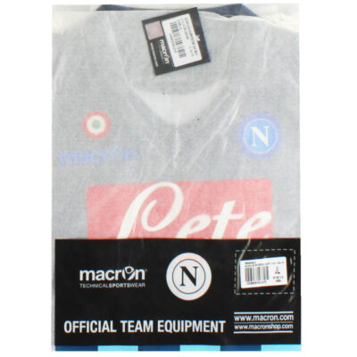 Alternative view of 2014-15 Napoli Macron Basic Away Limited Jersey