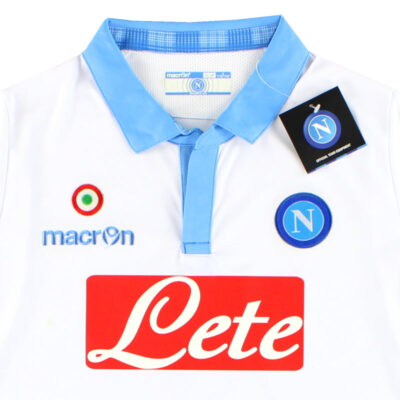 Alternative view of 2014-15 Napoli Macron Third Limited Jersey