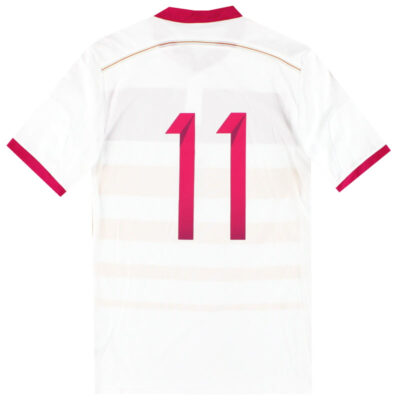 Alternative view of 2014-15 Scotland Player Issue adizero Away Limited Jersey