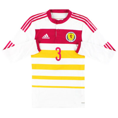 2014-15 Scotland Player Issue adizero Away Limited Jersey