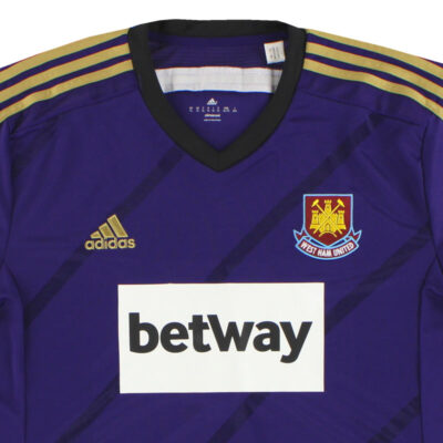 Alternative view of 2014-15 West Ham Third Limited Jersey