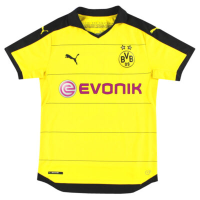 Alternative view of 2015-16 Borussia Dortmund Home Limited Jersey Mkhitaryan #10