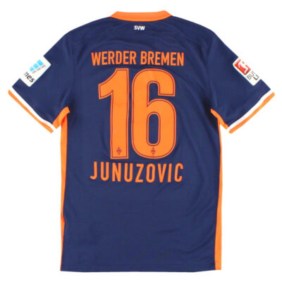 2015-16 Werder Bremen Away Limited Jersey Junuzovic #16