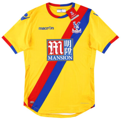 2016-17 Crystal Palace Macron Player Issue Body Fit Away Limited Jersey