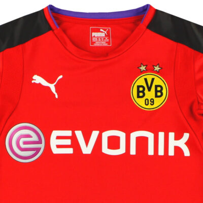 2016-17 Dortmund Goalkeeper Limited Jersey Burki #38 - Image 3