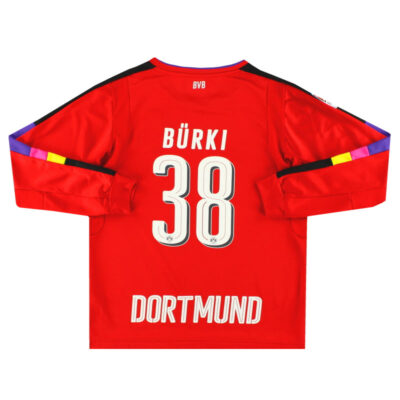 2016-17 Dortmund Goalkeeper Limited Jersey Burki #38