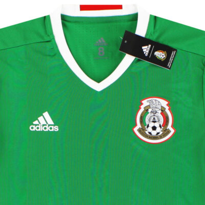 Alternative view of 2016-17 Mexico adizero Player Issue Home Limited Jersey