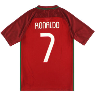 2016-17 Portugal Home Limited Jersey Ronaldo #7