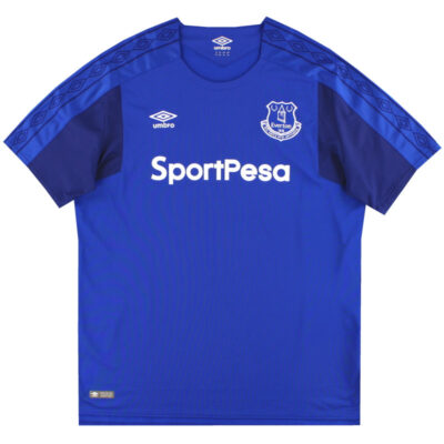 2017-18 Everton Home Limited Jersey