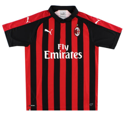 2018-19 AC Milan Home Limited Jersey