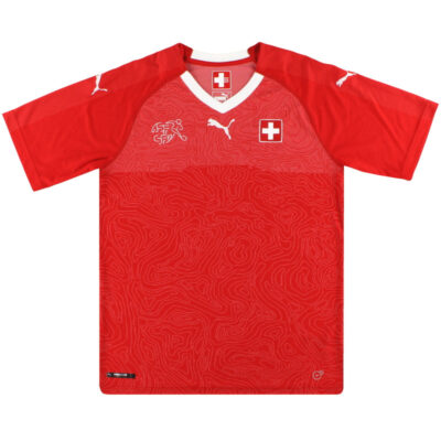 2018-19 Switzerland Home Limited Jersey
