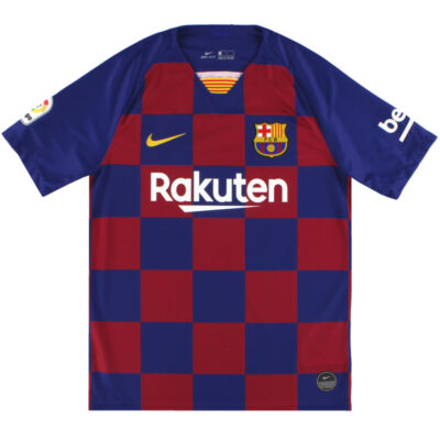 Alternative view of 2019-20 Barcelona Home Limited Jersey Messi #10
