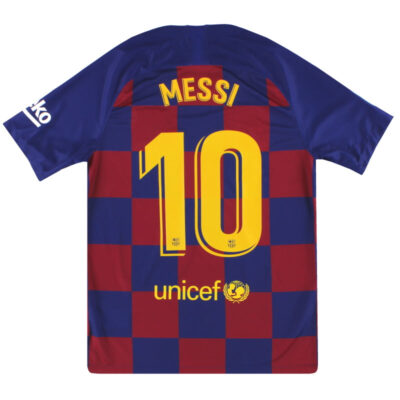 2019-20 Barcelona Home Limited Jersey Messi #10