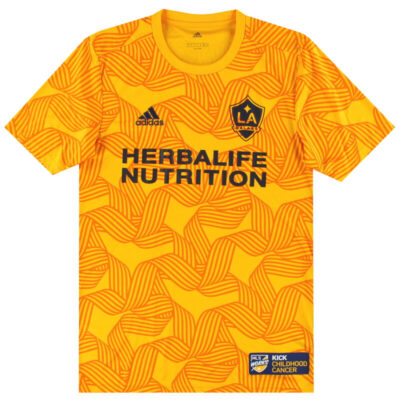 2019-20 LA Galaxy KCC Cancer Pre-Match Limited Jersey