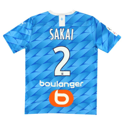 2019-20 Olympique Marseille Player Issue Away Limited Jersey Sakai #2