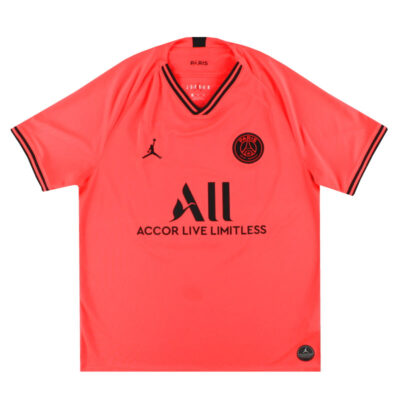 Alternative view of 2019-20 Paris Saint-Germain Away Limited Jersey Mbappe #7
