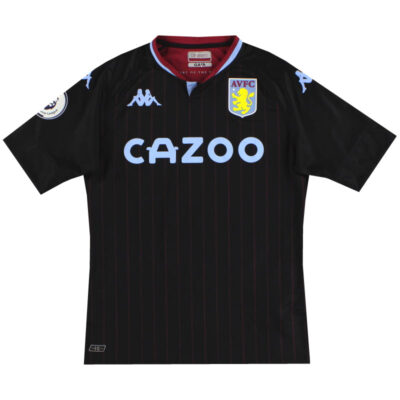 Alternative view of 2020-21 Aston Villa Kombat Away Limited Jersey El Ghazi #21