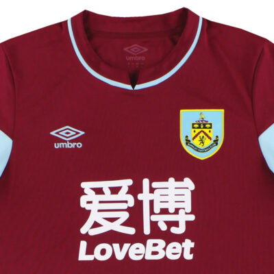 Alternative view of 2020-21 Burnley Home Limited Jersey