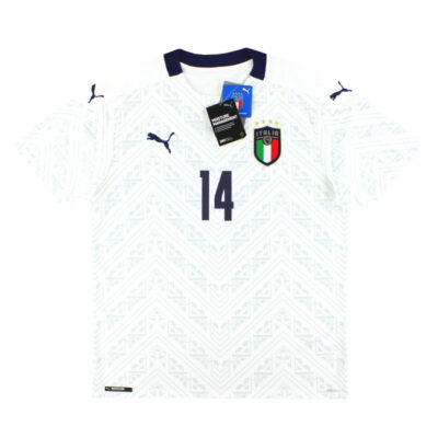 Alternative view of 2020-21 Italy Away Limited Jersey Chiesa #14